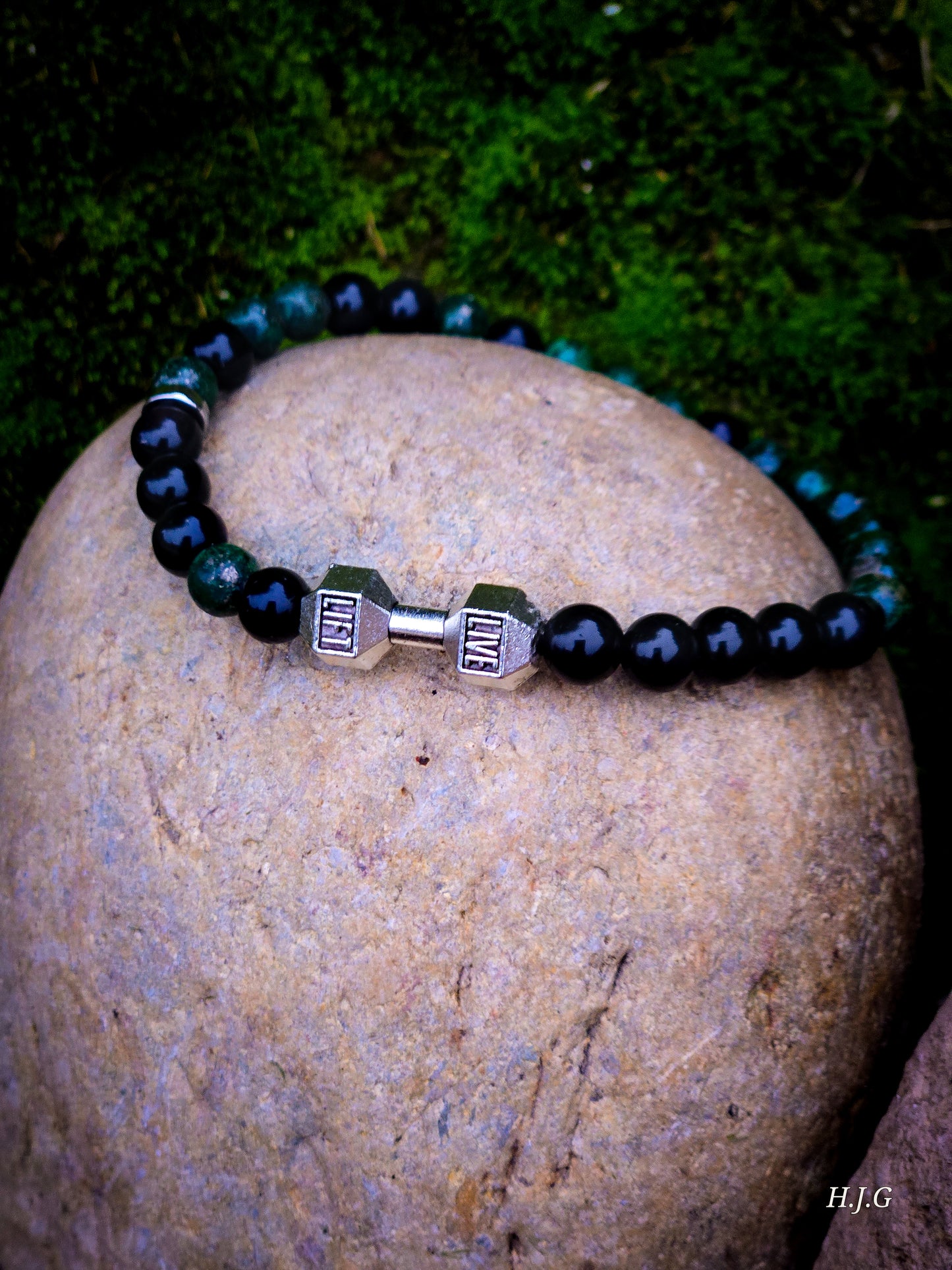 No Excuses Live Lift Fitness Morse Code Bracelet (Black Friday Exclusive)