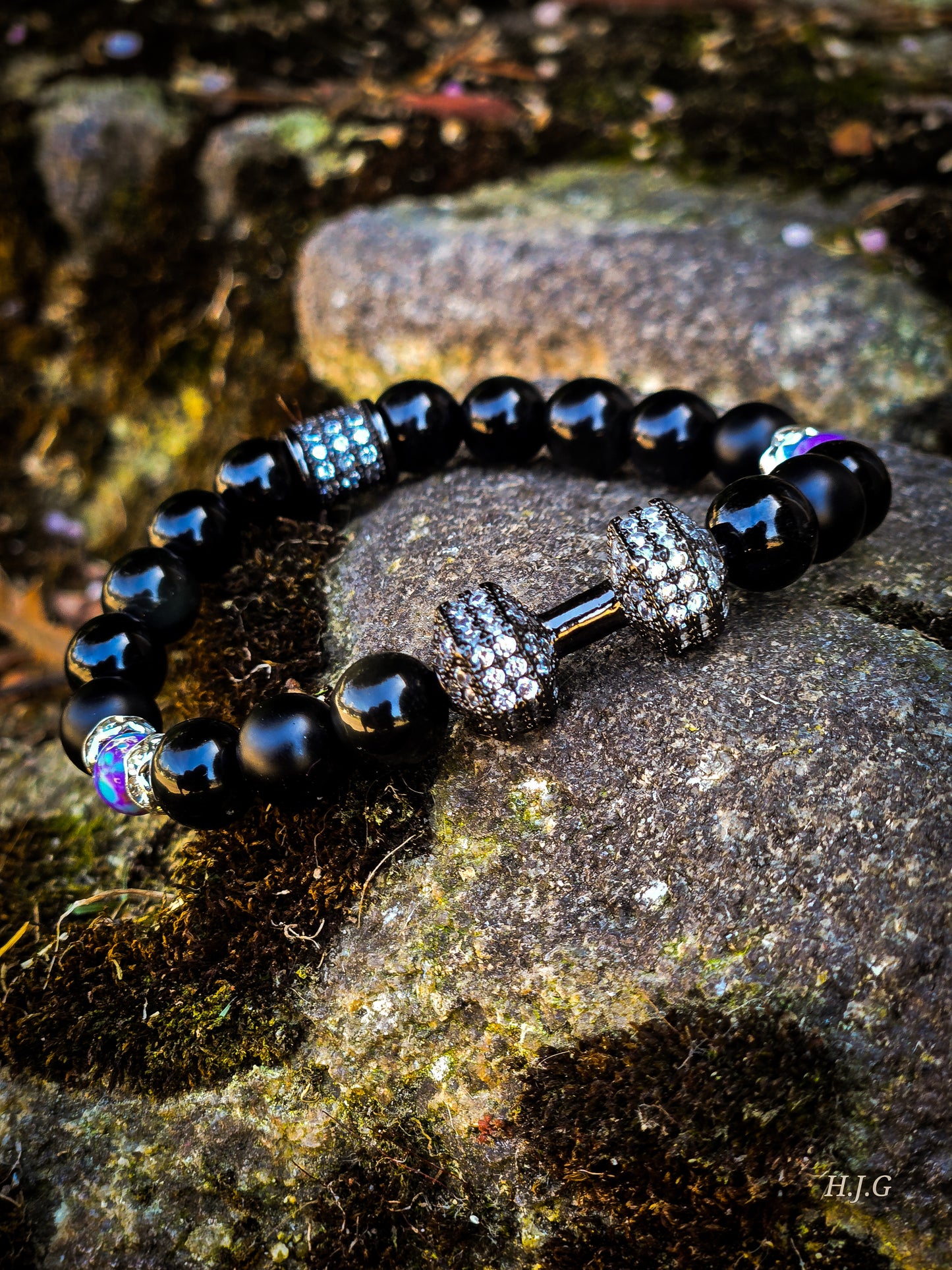 Elegant Dumbbell Bracelet