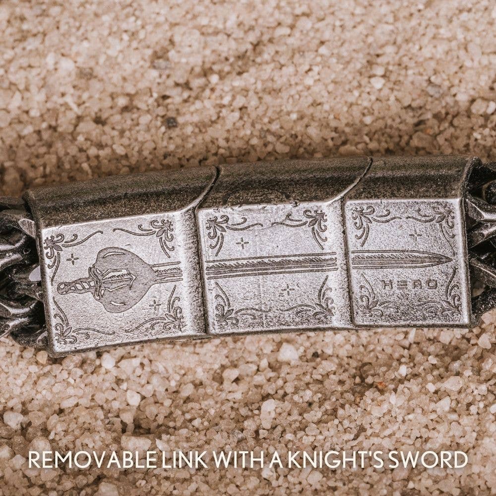 The Hero Company- Knight's Creed BELIEVE Credo Bracelet: Helps Pair Veterans with Service or Shelter Dogs- Faire