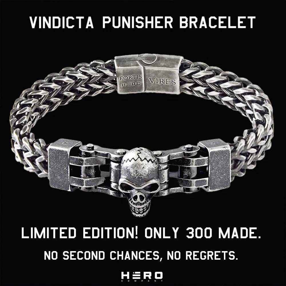 Vindicta Punisher Bracelet: Helps Pair Veterans With A Service Dog or Shelter Dog