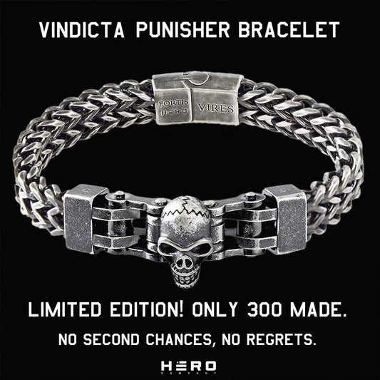 Vindicta Punisher Bracelet: Helps Pair Veterans With A Service Dog or Shelter Dog