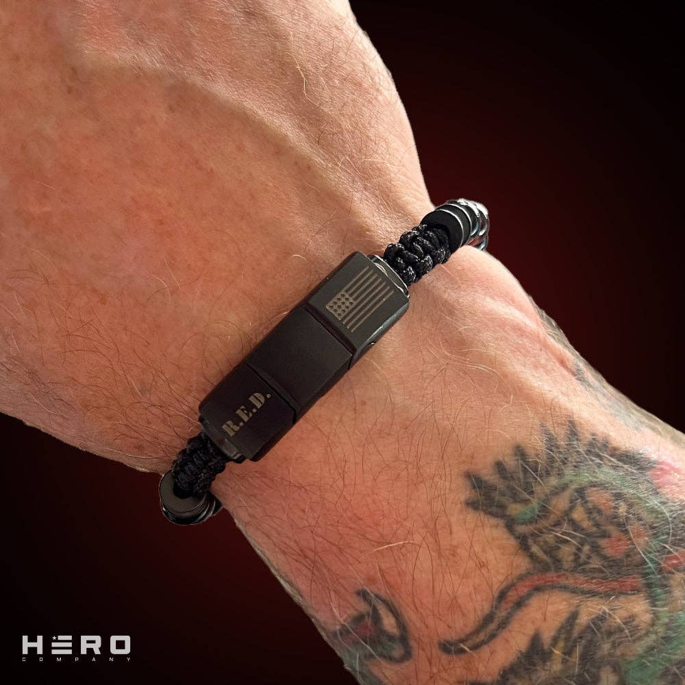 R.E.D. Tiger's Eye Never Forget Bracelet: Helps Pair Veterans With A Service Dog Or Shelter Dog