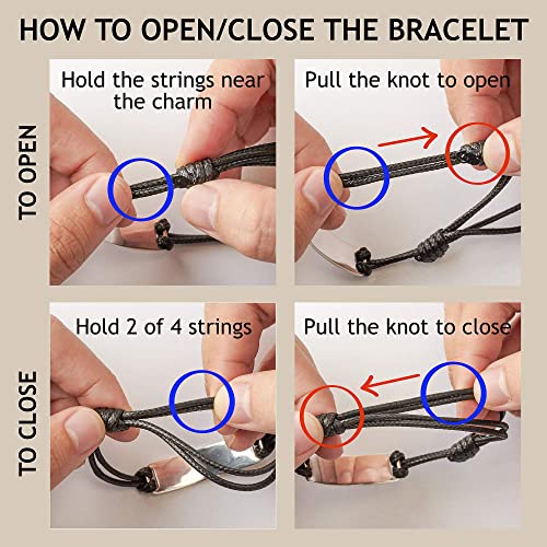 Personalized Interlocking Hearts Bracelet - Custom Engraved Names