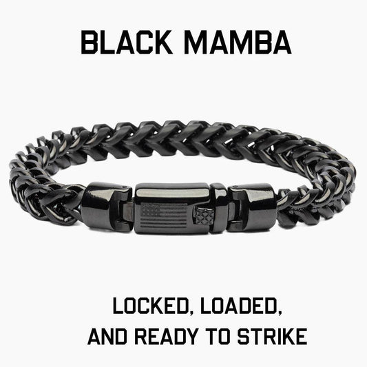 Black Mamba Bracelet (MED and LG Only): Helps Pair Veterans With A Service Dog Or Shelter Dog