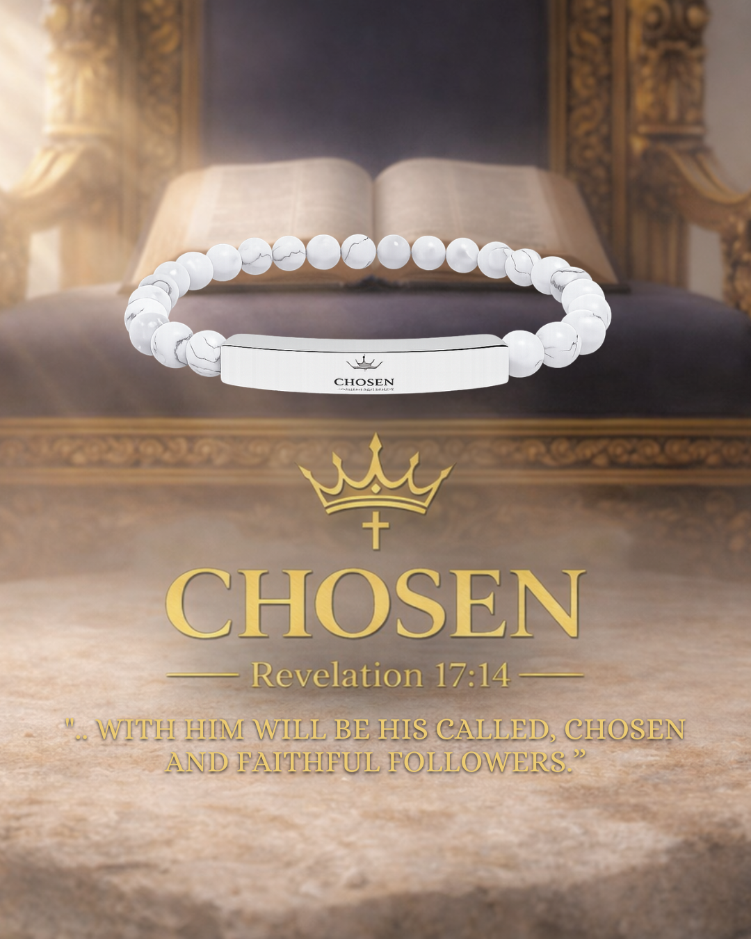 Chosen Stone Stretch Bar Bracelet