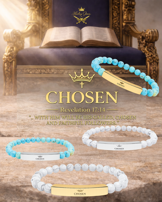 Chosen Stone Stretch Bar Bracelet