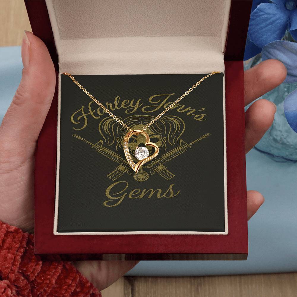 Eternal Embrace™ Heart Necklace – A Love That Shines Forever