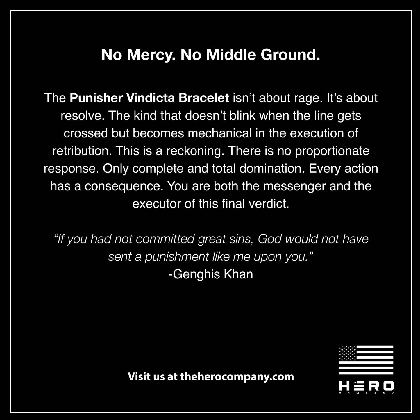Vindicta Punisher Bracelet: Helps Pair Veterans With A Service Dog or Shelter Dog