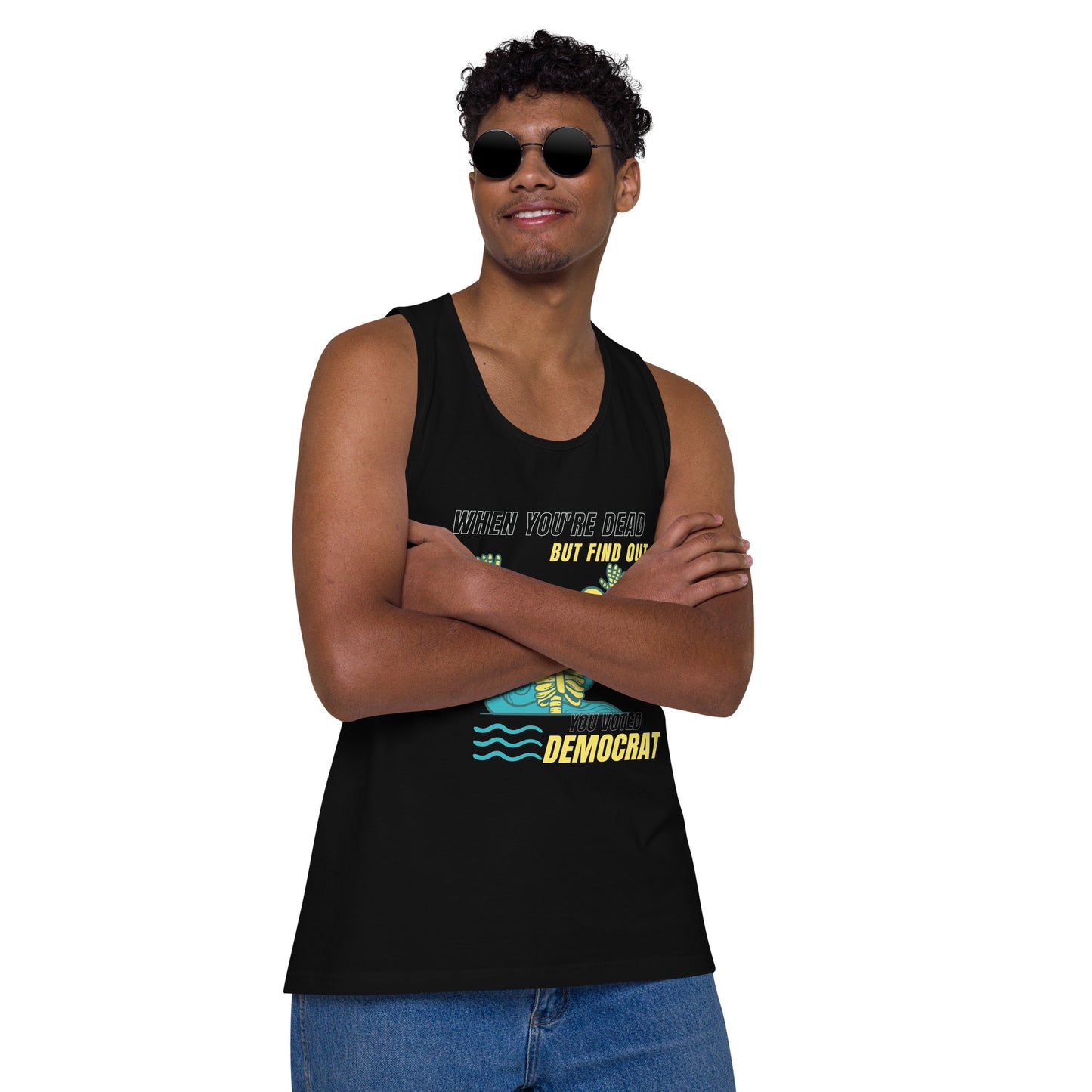 Men’s premium tank top voted