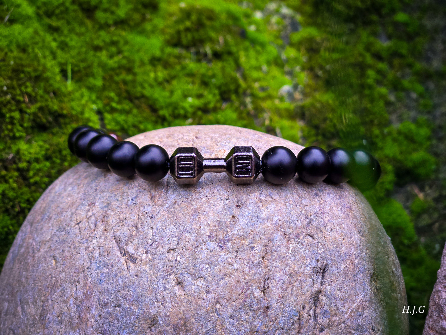 Beast Live Lift Fitness Morse Code Bracelet