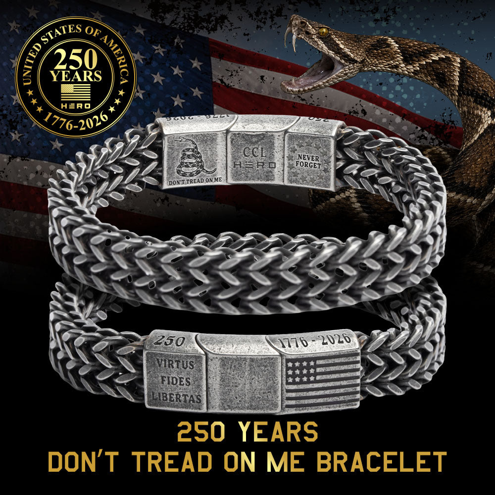 USA 250th Anniversary- Don’t Tread On Me Bracelet