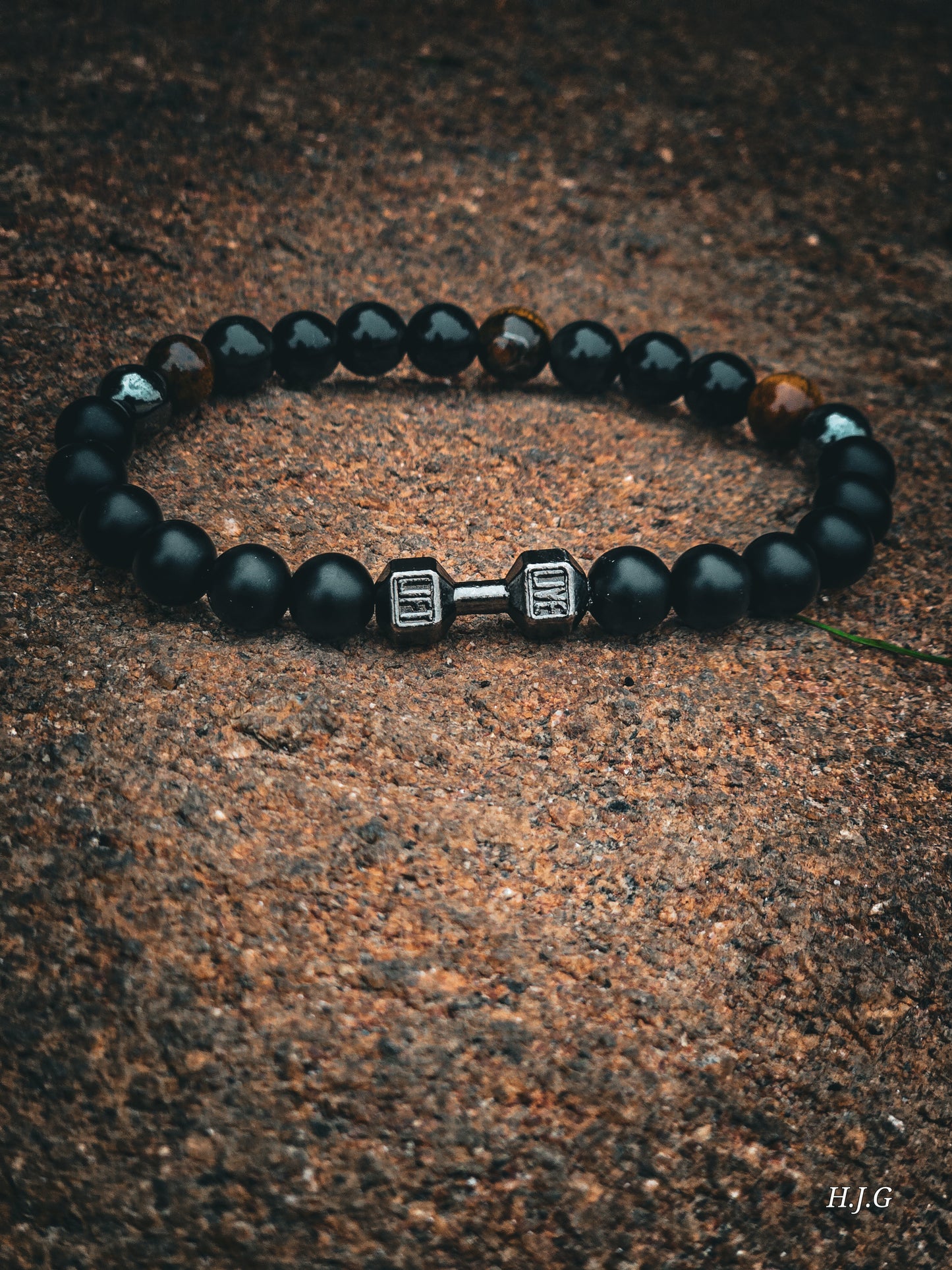 Beast Live Lift Fitness Morse Code Bracelet