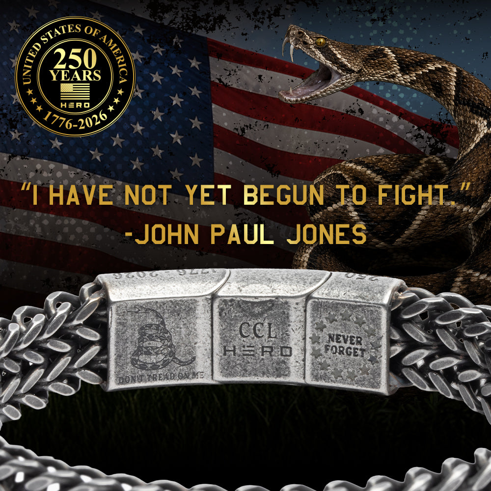 USA 250th Anniversary- Don’t Tread On Me Bracelet