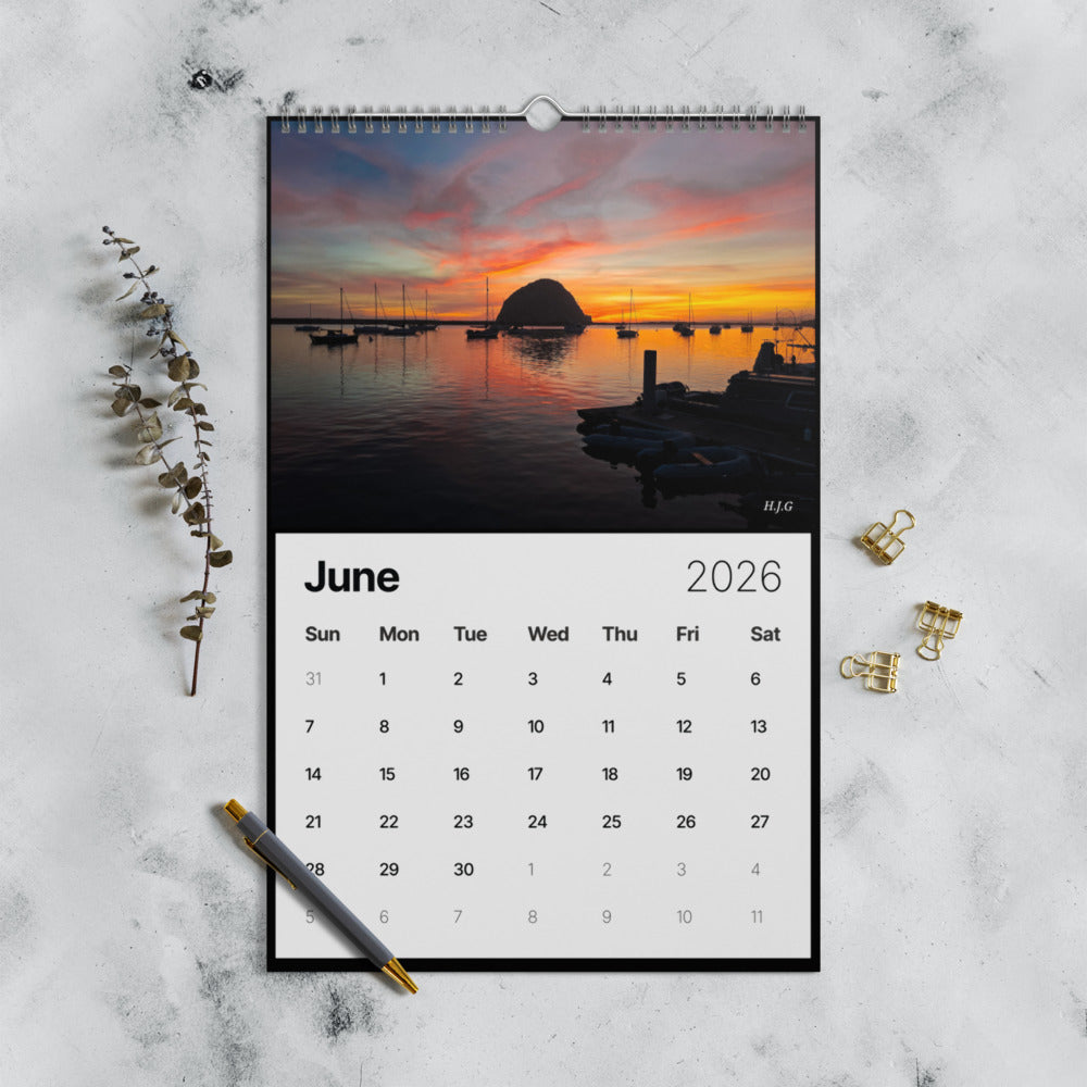 Life is Beachy Wall Calendar (2026)