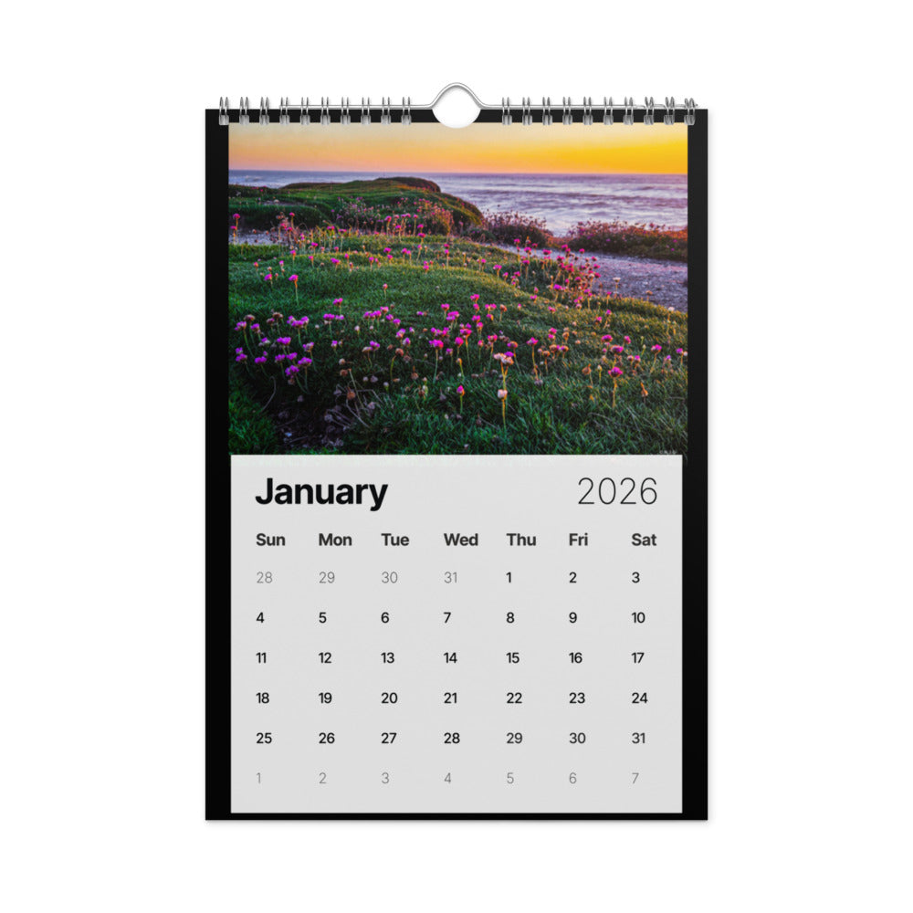 Life is Beachy Wall Calendar (2026)