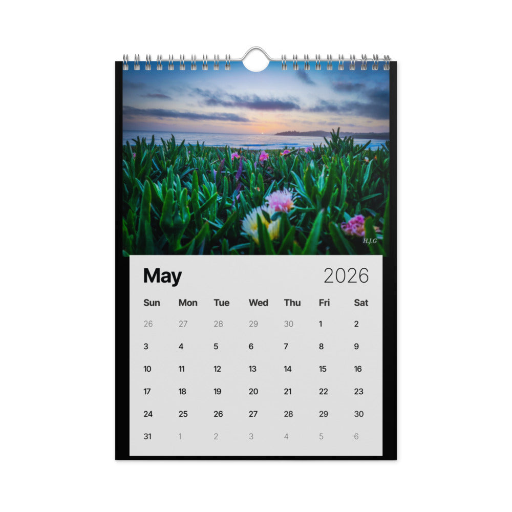 Life is Beachy Wall Calendar (2026)