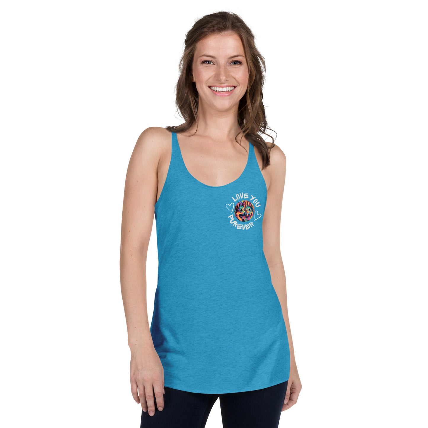 Women's Racerback Tank furever